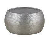 ET501 Modern Contemporary Aluminum material 21" Height End Table, Side Table with Glossy Hand B009P298419