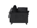 Modern velvet sofa, sofa pull-out bed, small love seat casual sofa with back, with pillow, pockets, 49433073