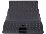 2PACK Tire Saver Ramps,Car Tire Wheel Ramps,Anti-Slip Hard Plastic Design,Black 73646821