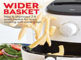 Express Air Fryer 2.6 Qt Compact Nonstick White 35017194