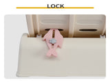 80*34*86CM, Off-white PP track connector assembly, circular design with gray carpet 1 cat teaser 72015695