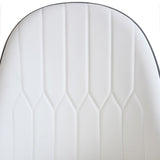 Modern PU sponge-filled dining chair, solid wood metal legs, suitable for restaurants, living rooms W1535119451