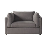 Enda Pillow Back Fabric 3-Piece Sofa and Cuddler Chair Set T2574P198407