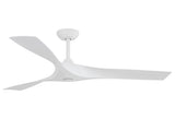 52 Inch Ceiling Fan Without Light, with Remote Control 6 Speed Quiet Reversible DC Motor W934P156666