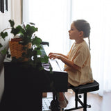 Electric Keyboard Piano Padded Cushion Leather Bench for Musicians Use at 51532849