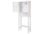 2-Door 3-Shelf Painted MDF Toilet Cabinet Melamine-Faced Particleboard Bathroom Vanity 69668108