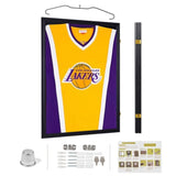 ZNTS Shirt Display Frame With UV Resistant Acrylic and Hanger, Wall Mounted Baseball Basketball Football 61708878