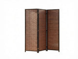 6 Ft Tall Wood Room Divider, 3-Panel Folding Freestanding Privacy Screen for Bedroom & Home Office 37282249