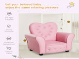 Kids Sofa Toddler Tufted Upholstered Sofa Chair Princess Couch with Diamond Decoration -AS 91714031