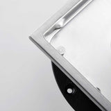 6 Inch Square Shower Drain with 2-in-1 Flat & Tile Insert Removable Cover, 304 Stainless Steel with 05710814