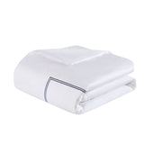 King/Cal King 100% Cotton Sateen Embroidered Comforter Set B035129283