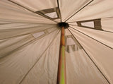 4m 4-6 Person 4 Season Waterproof Oxford Yurt Camping Tent with Galvanized Steel Frame 40814516
