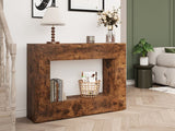 47" Farmhouse Console, Sofa Accent, Entryway with Storage, Narrow Entryway T3210P356966