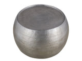 CT501 Modern Contemporary Round Aluminum material 32" Coffee Table, Farmhouse Table with Glossy Hand B009P298416