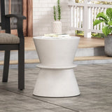Outdoor LightWeight Concrete Side Table 73452.00