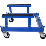 ATV Motorcycle Engine Cradle Dolly 1500lbs ,blue W46592178