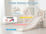12 in 1 Toddler Outdoor Playset with Swing, Indoor Swing and Slide Set Playground for Toddlers 1-3, W5072P469212