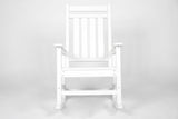 Oversized Rocking Chair with Wood-Texture, Outdoor Rocking Chair for Adults, All Weather Resistant W2103P277202