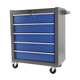 ZNTS 5 Drawers Rolling Tool Chest with Wheels, Portable Rolling Tool Box on Wheels, Tool Chest Organizer W1239132616