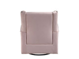 Tamaki Pink Fabric Glider Chair with Swivel B2726P242562