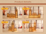 3D Wooden Puzzle Big Ben Model Kits Desktop Clock DIY Building Blocks Creative Gift Home Decor for 49045501