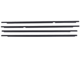4Pcs Door Belt Moulding Kit for 98-07 Lexus LX470 Toyota Land Cruiser 4.7L V8 75710-60061 75095948