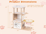 47 Inches Wooden Cat Condo 20707263