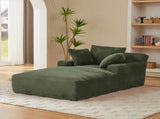 Oversized Chaise Lounge Chair Indoor, Corduroy Upholstered Modern Sofa Couch,No Assembly W2339P323759