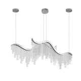 36.2-inch Dangling Wave Crystal Chandeliers W1340P222516
