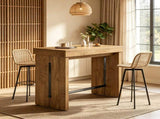 41" Bar Table, Counter Height Pub Table with Sturdy Tabletop 84214305