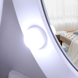 With Light Bulb Single Mirror 5 Drawer Dressing Table White61588080,60709581 72228893