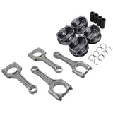 Pistons Connecting Rods 23mm Set For 2.0 TFSI Audi VW A4 Q5 Jetta GTI CAE CCTA 06H198401A 06J198401D 23950700