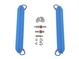 Set of 2 Hood Spring Cable and Bolts w/ Retaining Rings Replacement for Peterbilt 1304638 74551478