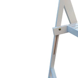 Furniture Slatted Wood Folding Special Event Chair - White, Set of 4, FOLDING CHAIR, FOLDABLE STYLE W49557945