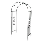 ZNTS Arc Roof Wrought Iron Arch Plant Climbing Frame 00152539