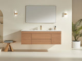 48" Wall Mounted & Floating Single Vanity with Ceramic Sink W1826P308973