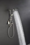 ShowerSpas Shower System, with 10" Rain Showerhead, 4-Function Hand Shower, Adjustable Slide Bar and W2287P182582