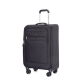 3-Piece Set ,Softshell Suitcase Spinner Wheels Terylene Polyester W284P197003