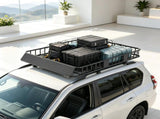 63.8 x 39 x 6.3 Inch Adjustable Cargo Basket, 220 lbs Capacity Car Roof Rack Basket for Cars SUVs 35064237