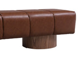 Upholstered Dining Bench for Dining Room, No-Assembly End of Bed Entryway Bench Ottoman for Bedroom N779P253550B