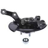 Front Left Steering Knuckle & Wheel Bearing Hub Assembly Replacement for Honda Civic 2006-2011 06519755