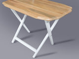 2pcs Tray Table Set - Natural/White 04875501