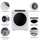 GDZ60-618E Upgraded LCD Screen Ultraviolet Sterilization Household Dryer 6kg Drum Dryer 2 Pieces Of 85257103