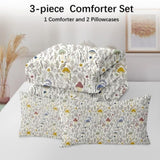 3 Pieces Mushroom Decoration Comforter Set Soft Bedding Set for Kids Down Alternative Full Size 30360995