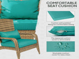 Outdoor Rattan Fire Pit Chairs 15710942