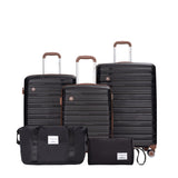 5-Piece Set ,PP Hardshell Carry on Luggage Set with TSA W284P210221