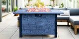 44" W x 25" H Outdoor Patio Propane Gas Fire Pit Table - 50,000 BTU High-temperature-resistant W2691P231613
