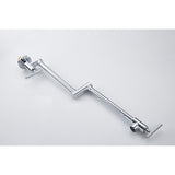 Wall Mount Folding Kitchen Pot Filler Faucet W2287142943