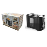 2 Slice Toaster, Quick & Even Results Every Time, Wide Slots Fit Any Size Bread Drop-Down Crumb Tray 77280284