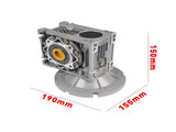201 Ratio MRV050 Worm Gearbox Reducer 1750 RPM 56C Flange Mount 99398947